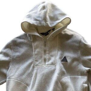 Vintage Pacific Trail 1/4 Zip-Up Cream White Jacket Women’s Size M #39441 90s